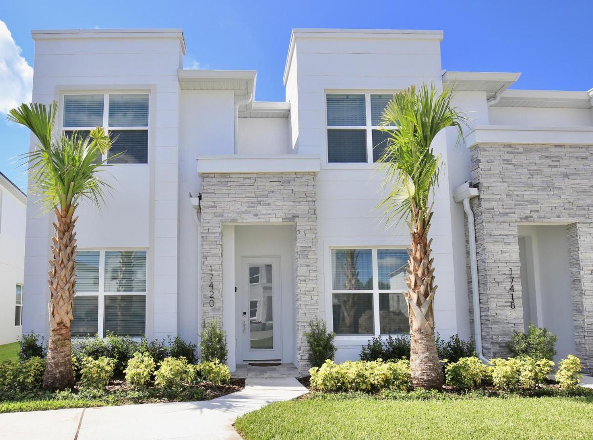 Modern Townhouse Near Disney With Heated Pool 올랜도 외부 사진